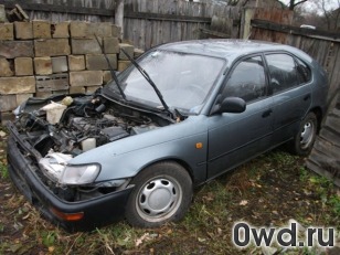 Битый автомобиль Toyota Corolla